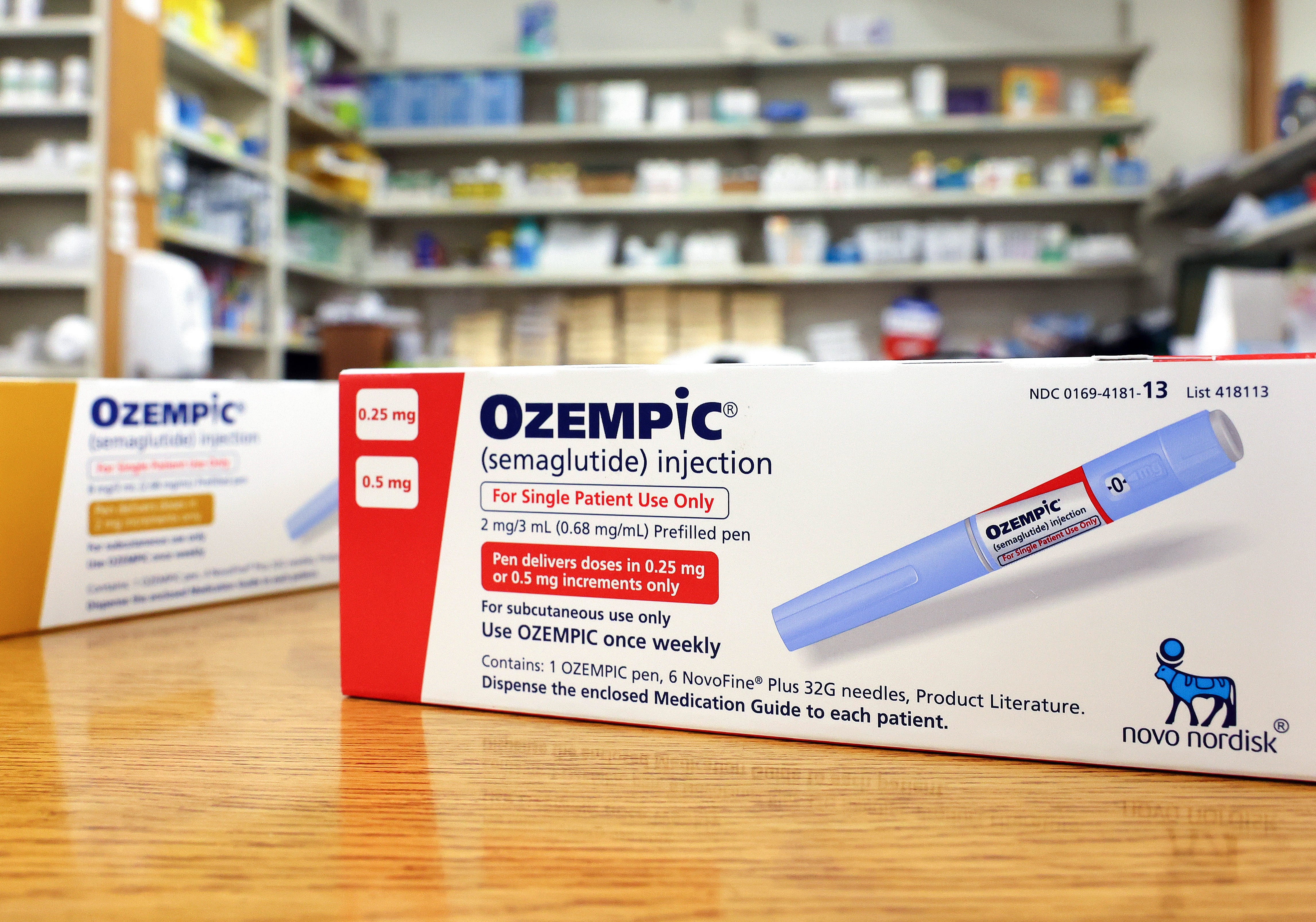 Ozempic changes the receptors that tell you when you are hungry