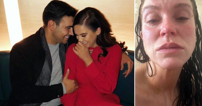 Vicky Pattison takes a selfie and poses with Ercan Ramadan.